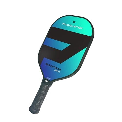 Paddletek Bantam EX-L Pickleball Paddle | Professional Pickleball Paddles with Honeycomb Core, Polycarbonate Surface, Bantom PolyCore & High Tack Performance Grip | USAPA Approved