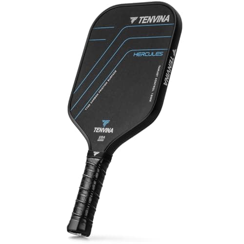 TENVINA Pickleball Paddles, Multi-Layer T700SC Textured Carbon Fiber Pickleball Paddle, 4-Types of Shapes and Thicknesses, USAPA Approved Pickle Ball Paddle, Strong Spin and Power Surface