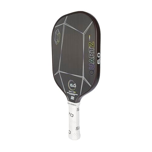 Quartz Pickleball Paddle - Affordable, Premium Construction, Raw Carbon