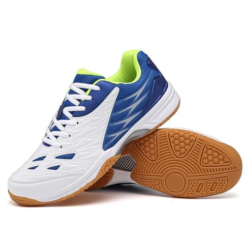 Lightweight Tennis and Pickleball Court Shoes - Versatile Indoor/Outdoor Sneakers for Badminton with Arch Support