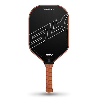 Selkirk Sport SLK Halo Raw Carbon Fiber Pickleball Paddle | Designed in The USA | Choose from The T700 Raw Carbon Fiber Power, The 18k Ultraweave Control, or The Kevlar Linkweave Thermoformed Pro