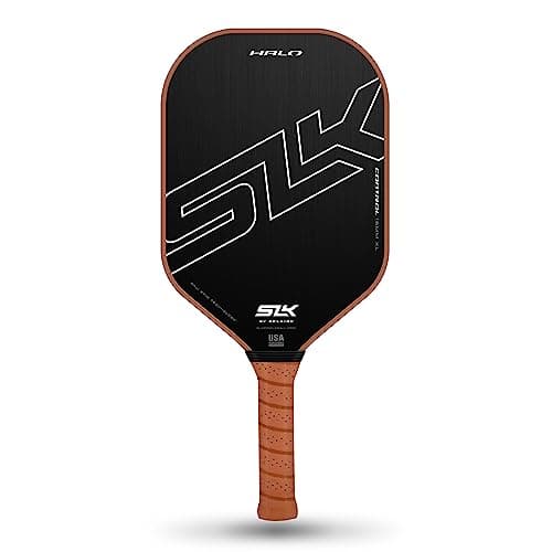 Selkirk Sport SLK Halo Raw Carbon Fiber Pickleball Paddle | Designed in The USA | Choose from The T700 Raw Carbon Fiber Power, The 18k Ultraweave Control, or The Kevlar Linkweave Thermoformed Pro