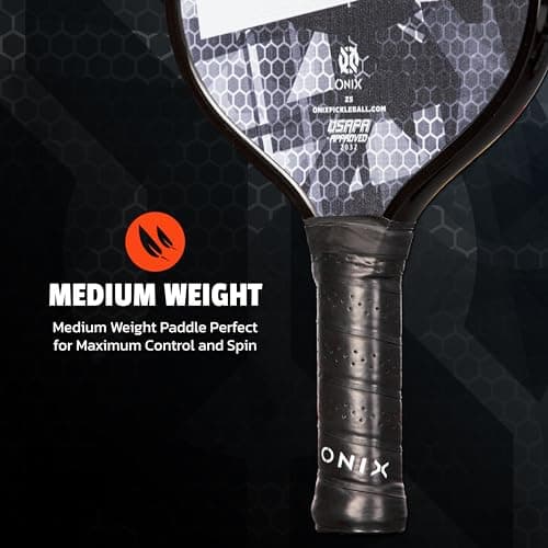 ONIX Graphite MOD Z5 Graphite Carbon Fiber Pickleball Paddles with Cushion Comfort Pickleball Paddle Grip
