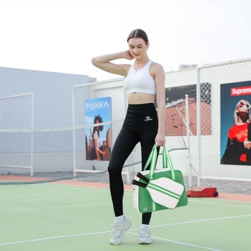 Pickleball Bag, Pickleball Bags for Women and Men，Pickleball Paddle Bag Large Capacity can Hand-Carried or Crossbody.