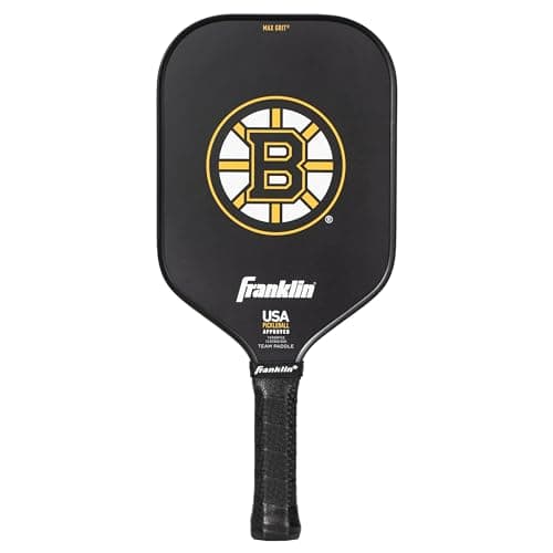 Franklin Sports NHL Team Pickleball Paddles - Official NHL Hockey Team Logo Pickleball Paddles - Signature Series 13MM Pickleball Paddle with MaxGrit - USA Pickleball (USAPA) Approved