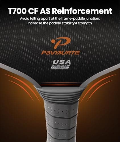 Leo Series Carbon Fiber Pickleball Paddle – 16mm Roar-Powered Core for Dominance & Precision, USAPA Approved Thermoformed Pickleball Paddles, T700&3K Raw Carbon Fiber Pickleball Racket.