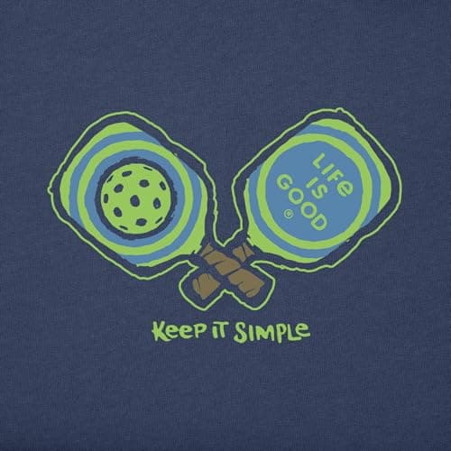 Men's Keep It Simple Pickleball Short Sleeve Crusher Tee