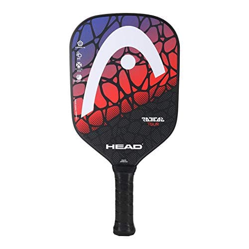 HEAD Graphite Pickleball Paddle - Radical Tour Lightweight Paddle w/ Honeycomb Polymer Core & Comfort Grip