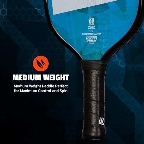 ONIX Graphite MOD Z5 Graphite Carbon Fiber Pickleball Paddles with Cushion Comfort Pickleball Paddle Grip