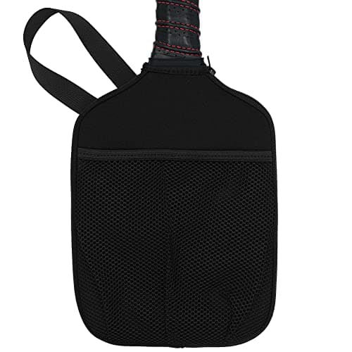HEYSKAY Pickleball Paddle Cover Pickleball Racket Sleeve Bag with Handle Strap Pickle-Ball Equipment Protective Paddle Sleeve with Mesh Pocket