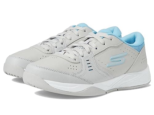 Skechers Women's Viper Court Smash Athletic Indoor Outdoor Pickleball Shoe | Relaxed Fit Sneaker