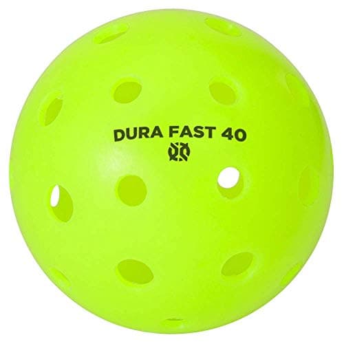 Dura Fast 40 Pickleballs | Outdoor Pickleball Balls | USAPA Approved and Sanctioned for Tournament Play