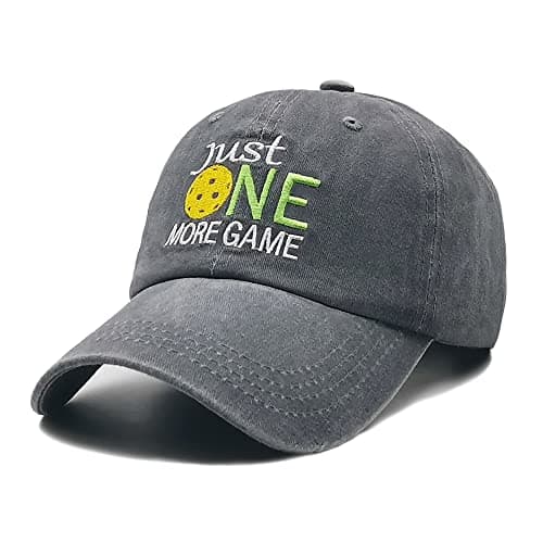 NVJUI JUFOPL Embroidered Pickleball Hat for Men Women, Funny Baseball Cap