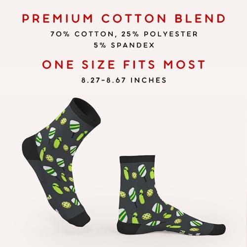 FOURSTUFF Hobby Socks for Ski, Cycling, Golf, Fishing, Soccer, Camping, Hunting, Hiking, Gaming, Book