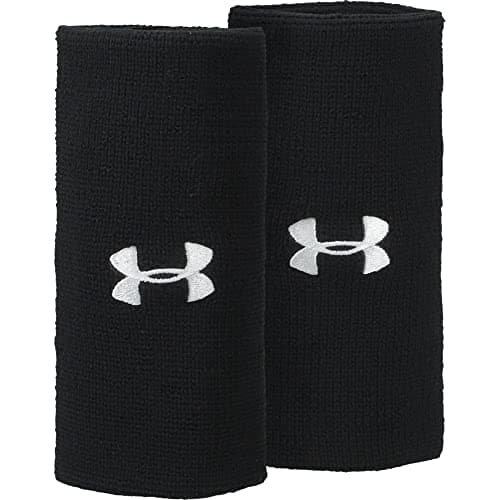 Under Armour Adult 6-inch Performance Wristband 2-Pack