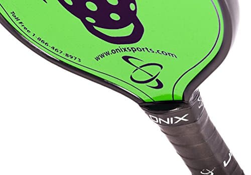 Onix Graphite Stryker Pickleball Paddle Features Oversized, Nomex, Paper Honeycomb Core, and Graphite Face