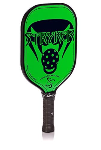 Onix Graphite Stryker Pickleball Paddle Features Oversized, Nomex, Paper Honeycomb Core, and Graphite Face