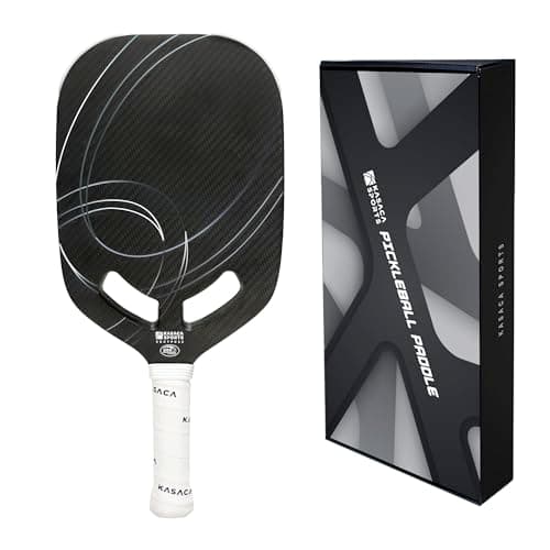 Premium Pickleball Paddle T700 Carbon Fiber, 16mm Thickness, Air Open Throat, Enhanced Spin & Control, Edgeless Design, Durable & USAPA Approved