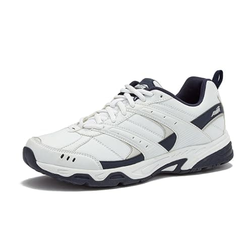 Avia Avi-Verge Mens Sneakers - Cross Trainer Mens Tennis Shoes, Pickleball or Walking Shoes for Men, Medium or Extra Wide Width Court Shoes Size 7 to 16