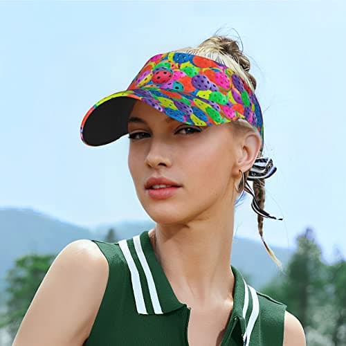 Sports Sun Visor Hats Adjustable Sun Visor Caps for Women and Men