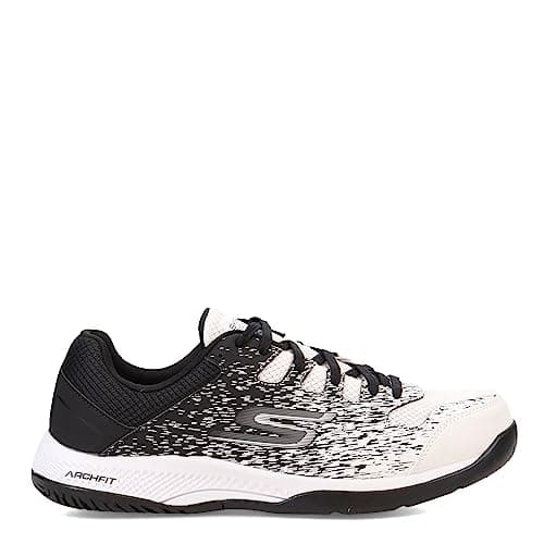 Skechers Men's Viper Court-Athletic Indoor Outdoor Pickleball Shoes with Arch Fit Support Sneaker