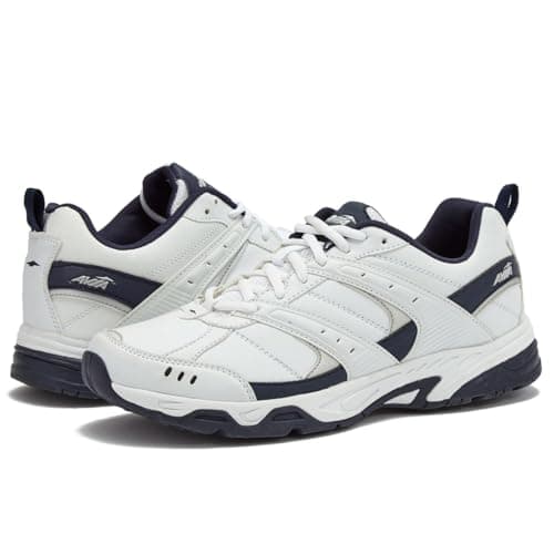 Avia Avi-Verge Mens Sneakers - Cross Trainer Mens Tennis Shoes, Pickleball or Walking Shoes for Men, Medium or Extra Wide Width Court Shoes Size 7 to 16