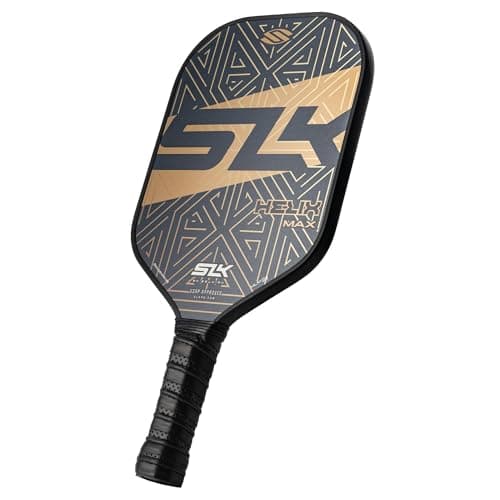 SLK Helix Pro Pickleball Paddle | Carbon Fiber & Fiberglass Hybrid Face | Thermoformed Carbon Fiber Core | Unmatched Control