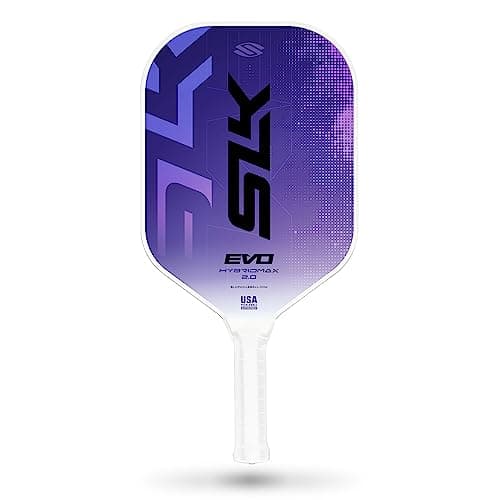 SLK Latitude 2.0 Pickleball Paddle | G4 Graphite Pickleball Paddle Face | Rev-Core+ Technology with SpinFlex Surface | Redesigned for Performance and Control