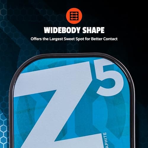 ONIX Graphite MOD Z5 Graphite Carbon Fiber Pickleball Paddles with Cushion Comfort Pickleball Paddle Grip