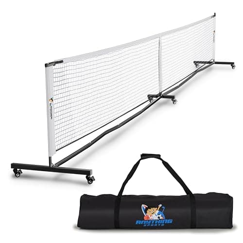 Deluxe Heavy Duty Pickleball Net with Wheels 2.0