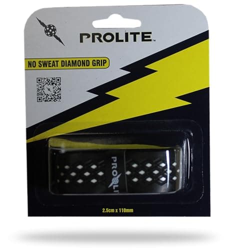 Prolite No-Sweat Diamond Grip for Pickleball Paddles, Racquetball, Squash, Platform Tennis, Badminton and More