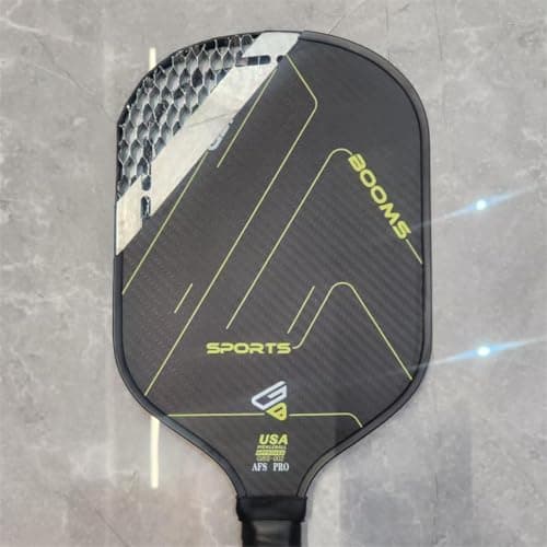 Pickleball Paddles,3K Raw T700 Carbon Fiber Pickleball Paddle with High Grit & Spin,Aerospace-Grade Ultra-Light Titanium-Aluminum Honeycomb Core & Face,The Pickleball Rackets for Novice & Pro Players