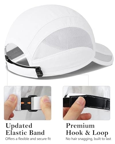 GADIEMKENSD Quick Dry Run Hat Cooling Breathable Mesh