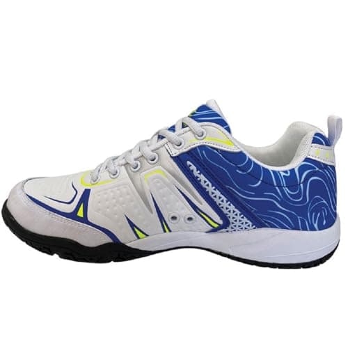 ACACIA DINKSHOT II Pickleball Shoes, White/Royal- Mens 7.5 /Womens 9.0