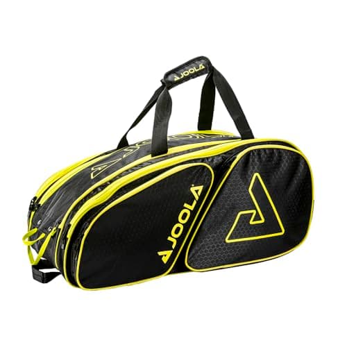 JOOLA Tour Elite Pro Pickleball Bag – Backpack & Duffle Bag for Paddles & Pickleball Accessories – Thermal Insulated Pockets Hold 4+ Paddles - Includes Fence Hook