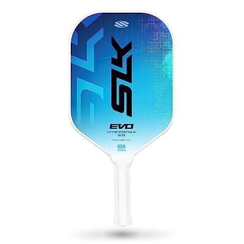 Selkirk Sport SLK Evo Pickleball Paddle | Evo Power | Evo Control | Evo Hybrid | Fiberglass Pickleball Racket | Carbon Fiber Pickleball Paddle with SpinFlex Surface
