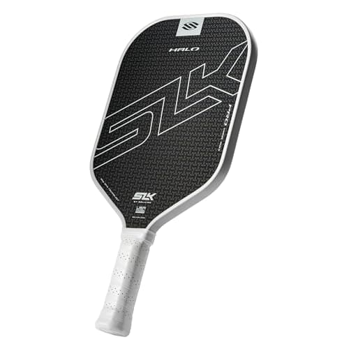Selkirk Sport SLK Halo Raw Carbon Fiber Pickleball Paddle | Designed in The USA | Choose from The T700 Raw Carbon Fiber Power, The 18k Ultraweave Control, or The Kevlar Linkweave Thermoformed Pro