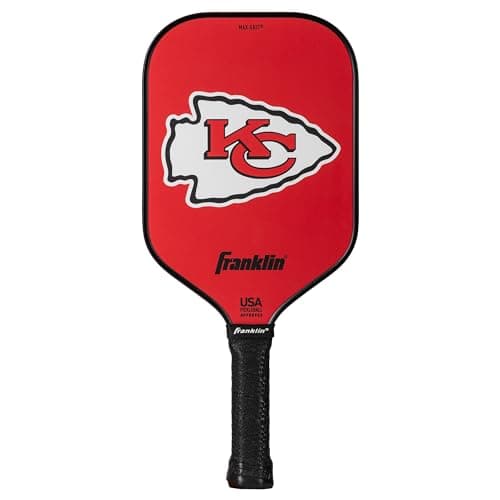 Franklin Sports NFL Pro Pickleball Paddle – 13MM Signature Series Pro Pickleball Paddle with MaxGrit Surface - Official NFL Team – USAP Approved - Premium Quality - Authentic NFL Team Logos