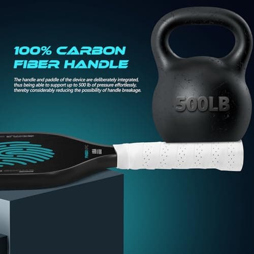 GBS Pickleball Paddles, All Aviation Aluminum Technology with Graphite Pickleball Paddle Surface and Cushion Comfort Grip, Ideal for Novice and Pro Players - USA Pickleball Approved