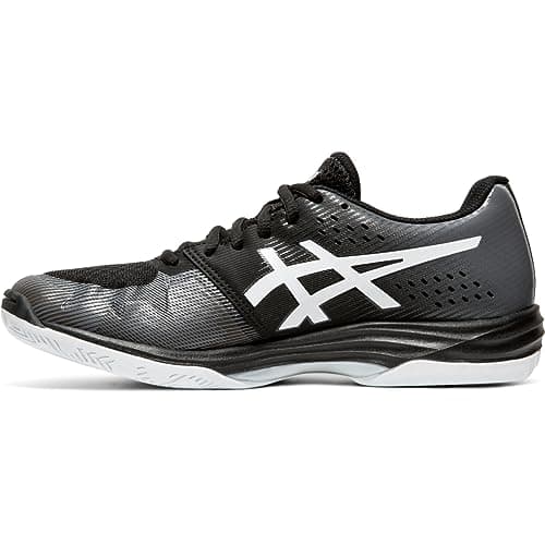 ASICS Women's Gel-Tactic 2 Volleyball Shoes, 11, Black/Silver