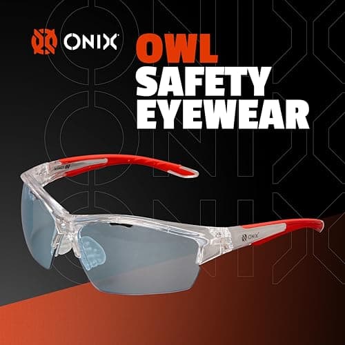 ONIX Pickleball Owl Protective Comfortable Secure Soft and NonSlip Eyewear Modern and Lightweight Design