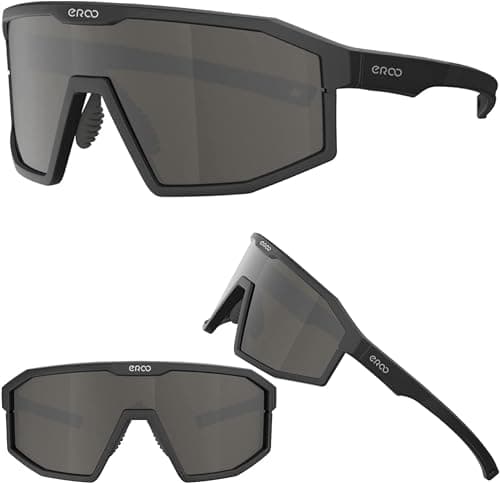 Eazyrun Polarized Small Sports Sunglasses for Youth Women, Baseball Softball Cycling Running Pickleball Padel tennis