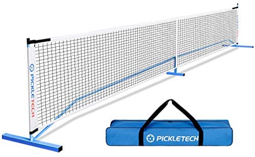 Portable Pickleball Net - 22 FT USAPA Regulation Size, Applies to Indoor & Outdoor & Driveway, Pickle Ball Net System with Carrying Bag