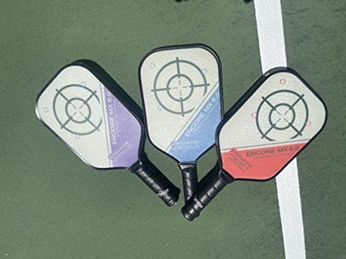 Engage Encore EX 6.0 Pickleball Paddle | USAPA Approved | Textured FiberTEK High Compression Fiberglass Face & ControlPRO II Polymer Core
