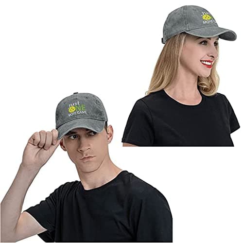 NVJUI JUFOPL Embroidered Pickleball Hat for Men Women, Funny Baseball Cap