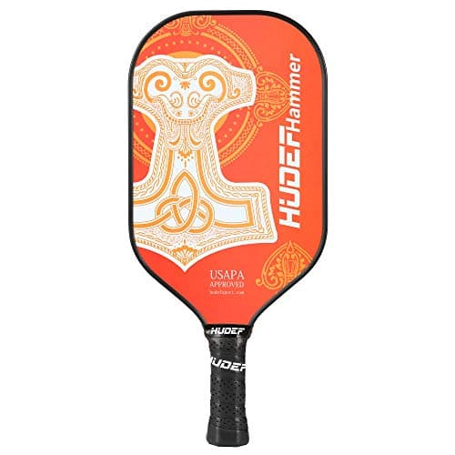 Pickleball Paddle,Pickleball Paddles Lightweight Graphite Carbon Fiber Wide Face Pickleball Paddle Racquet Rackets,Honeycomb Core,Cushion Comfort Grip USAPA Approved