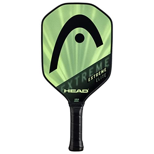 Head Cyber Elite Pickleball Paddle, Fiberglass Surface, Black/White Color, Beginning to Intermediate Levels