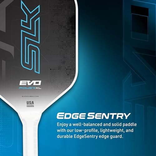 Selkirk Sport SLK Evo Pickleball Paddle | Designed in The USA | Power, Control or Hybrid | Fiberglass & Carbon Fiber with SpinFlex Surface