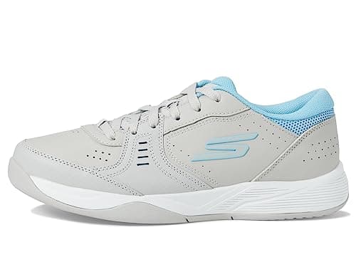 Skechers Women's Viper Court Smash Athletic Indoor Outdoor Pickleball Shoe | Relaxed Fit Sneaker