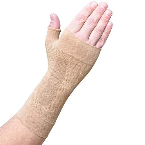 OrthoSleeve Compression Wrist Sleeve/Brace WS6 for Carpal Tunnel Syndrome, wrist pain/strain, fatigue and arthritis